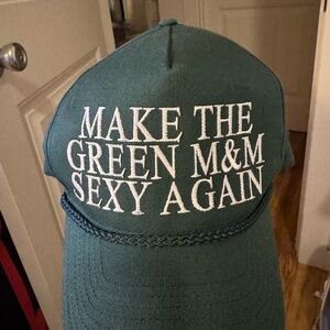 Green Cap Make the Green M&M Sexy Again